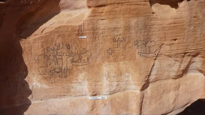 Descubren en el Sinaí, Egipto, un sitio de arte rupestre de 10.000 años